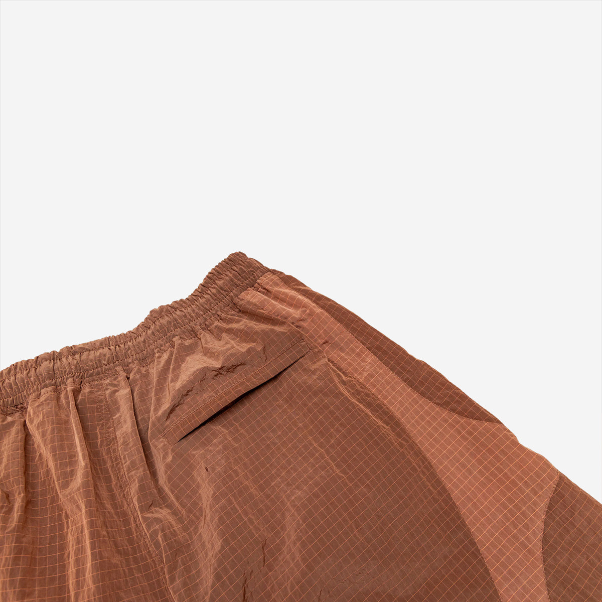 Equis Nylon Ripstop Shorts - Pomegranate/Ruby