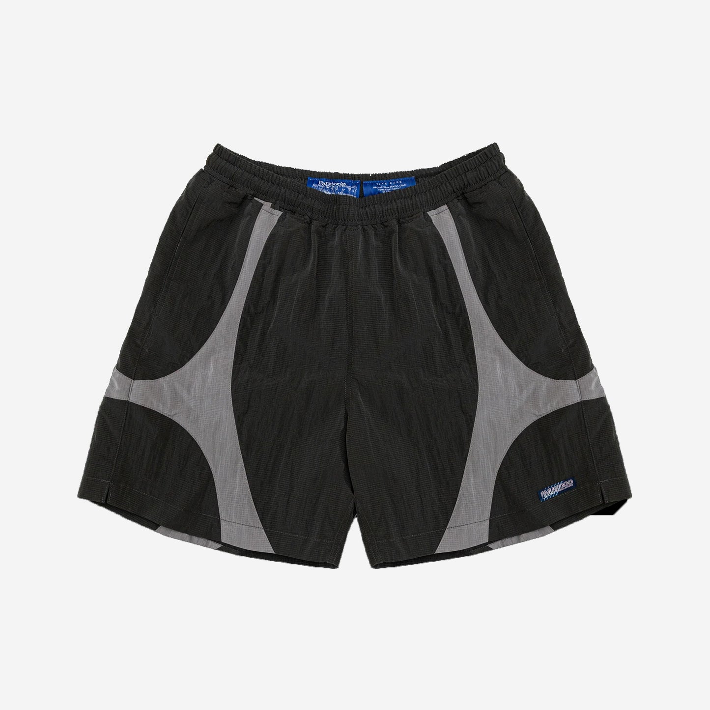 Equis Nylon Shorts - Smoke/Amethyst