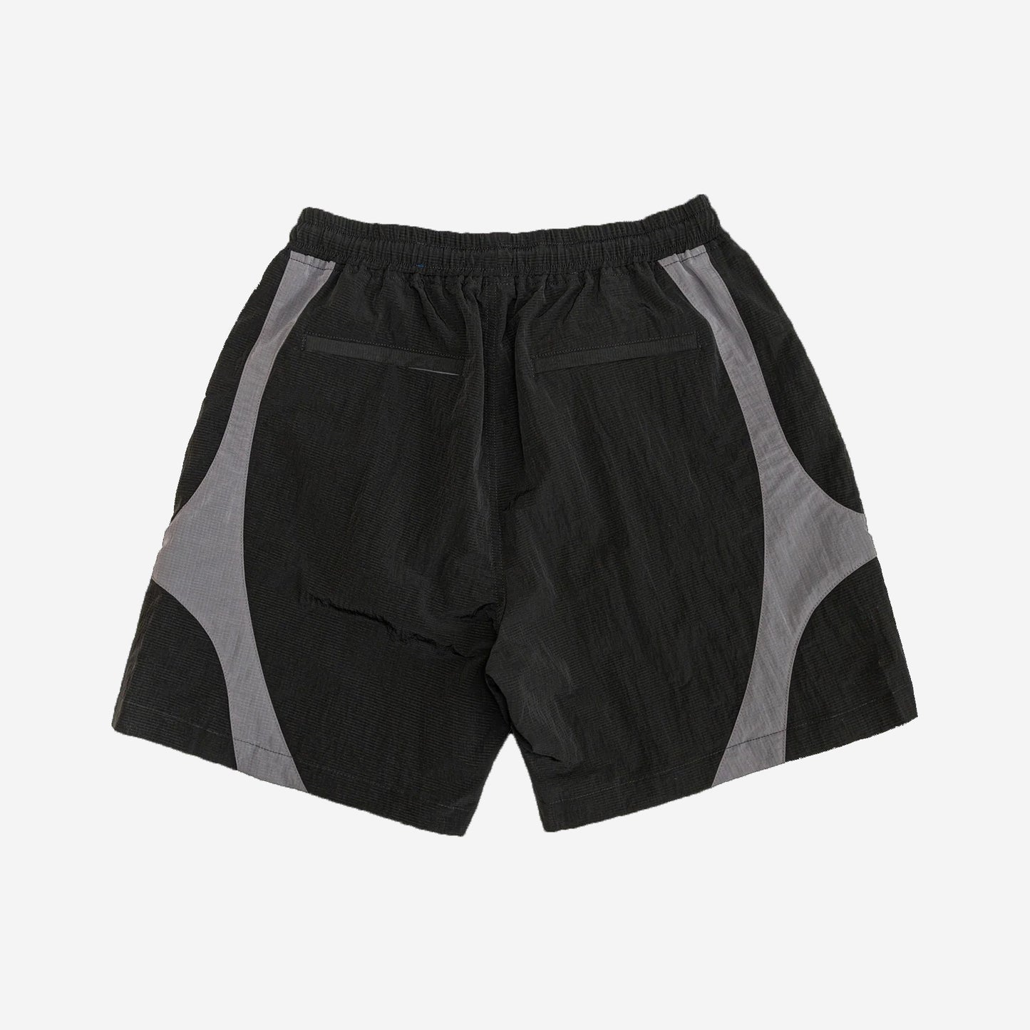 Equis Nylon Shorts - Smoke/Amethyst
