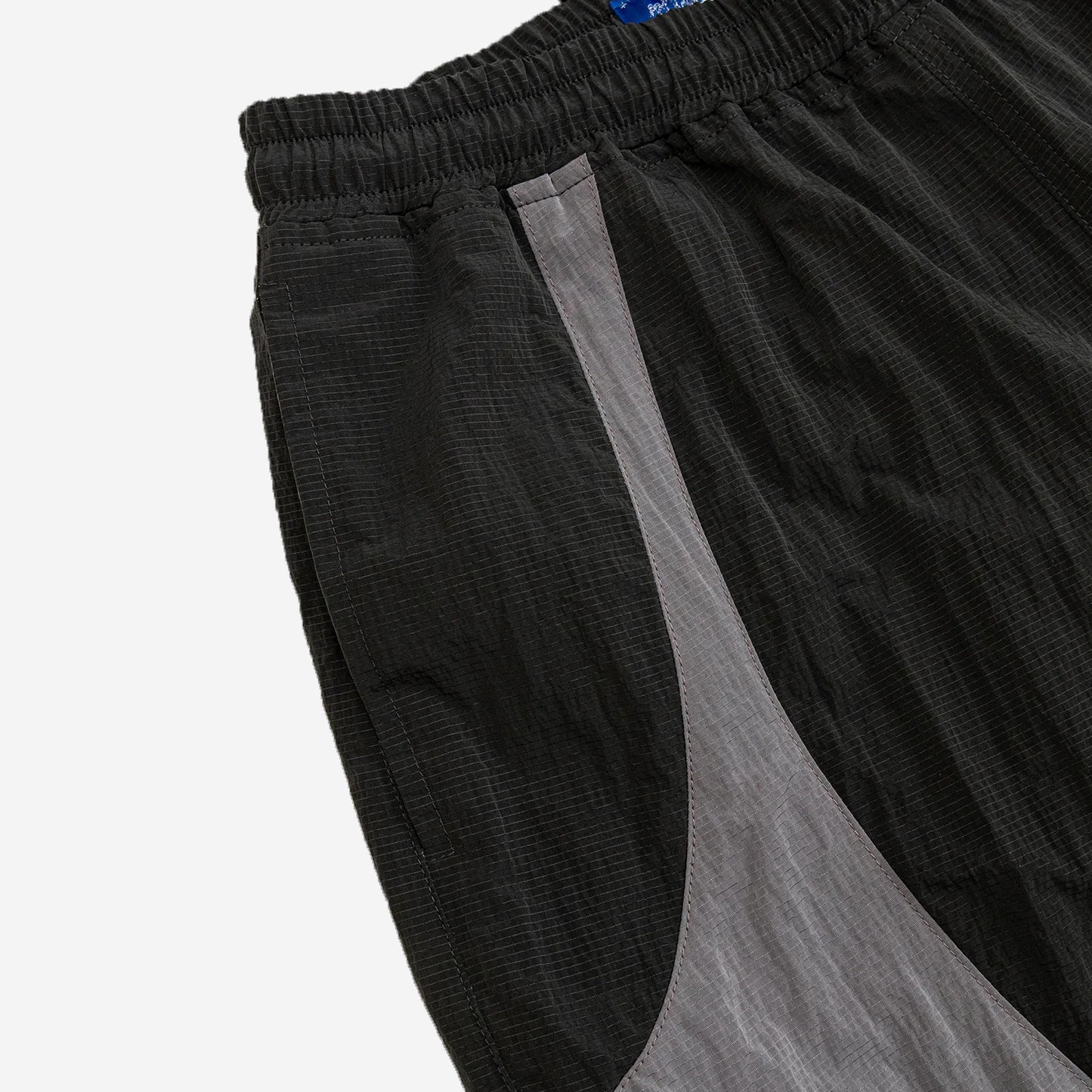 Equis Nylon Shorts - Smoke/Amethyst