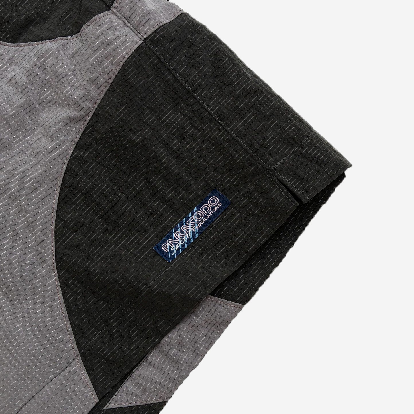 Equis Nylon Shorts - Smoke/Amethyst