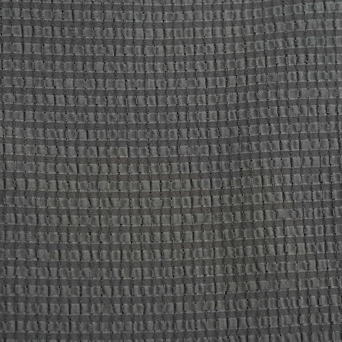 Flow Seersucker L/S Shirt - Charcoal