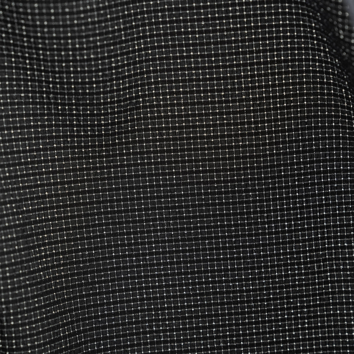 Flow Seersucker L/S Shirt - Charcoal