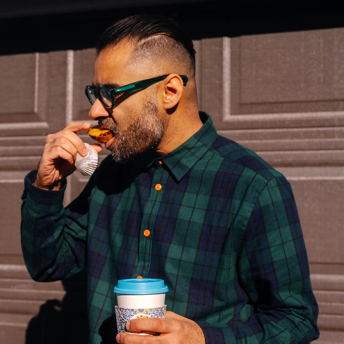 10 YEAR - Bonfim Waist Pocket Overshirt - Blackwatch