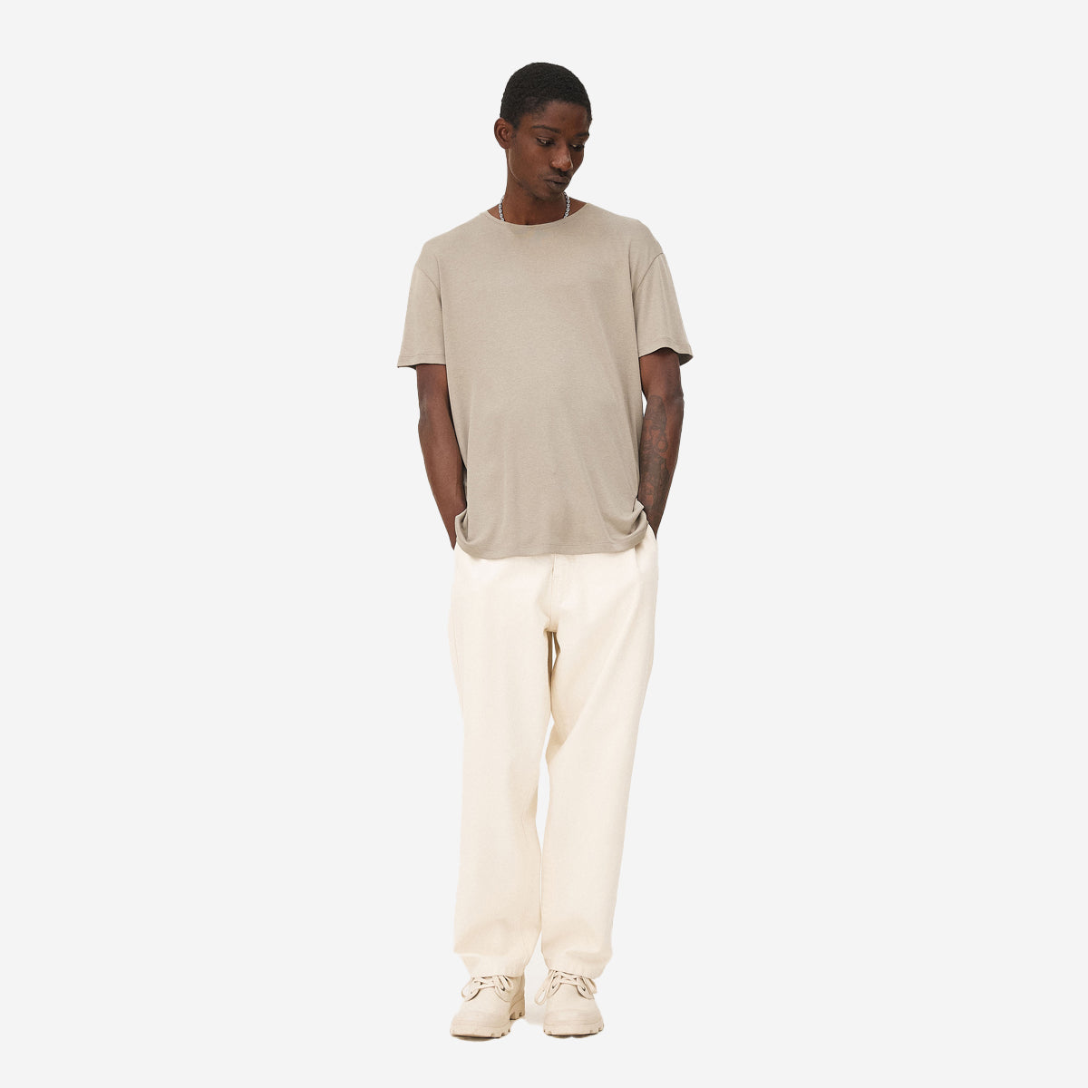 Faro Lyocell/OC Tee - Olive