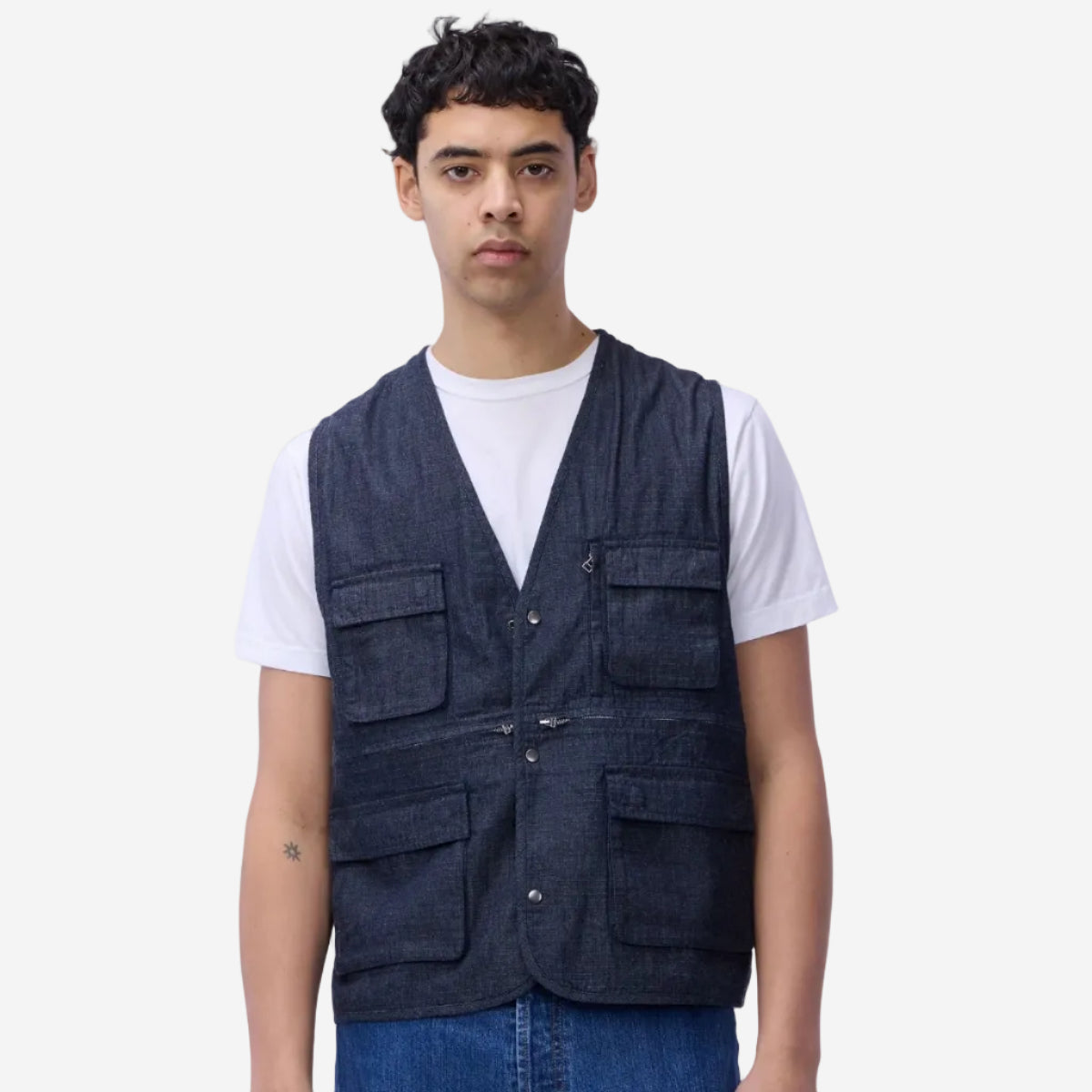 Field Utility Vest - Indigo Ripstop