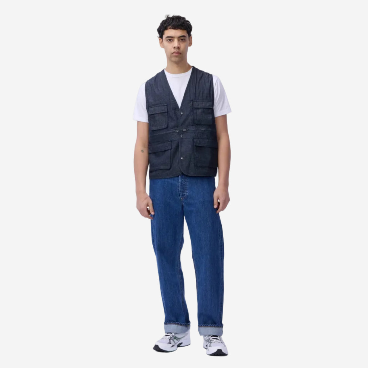 Field Utility Vest - Indigo Ripstop