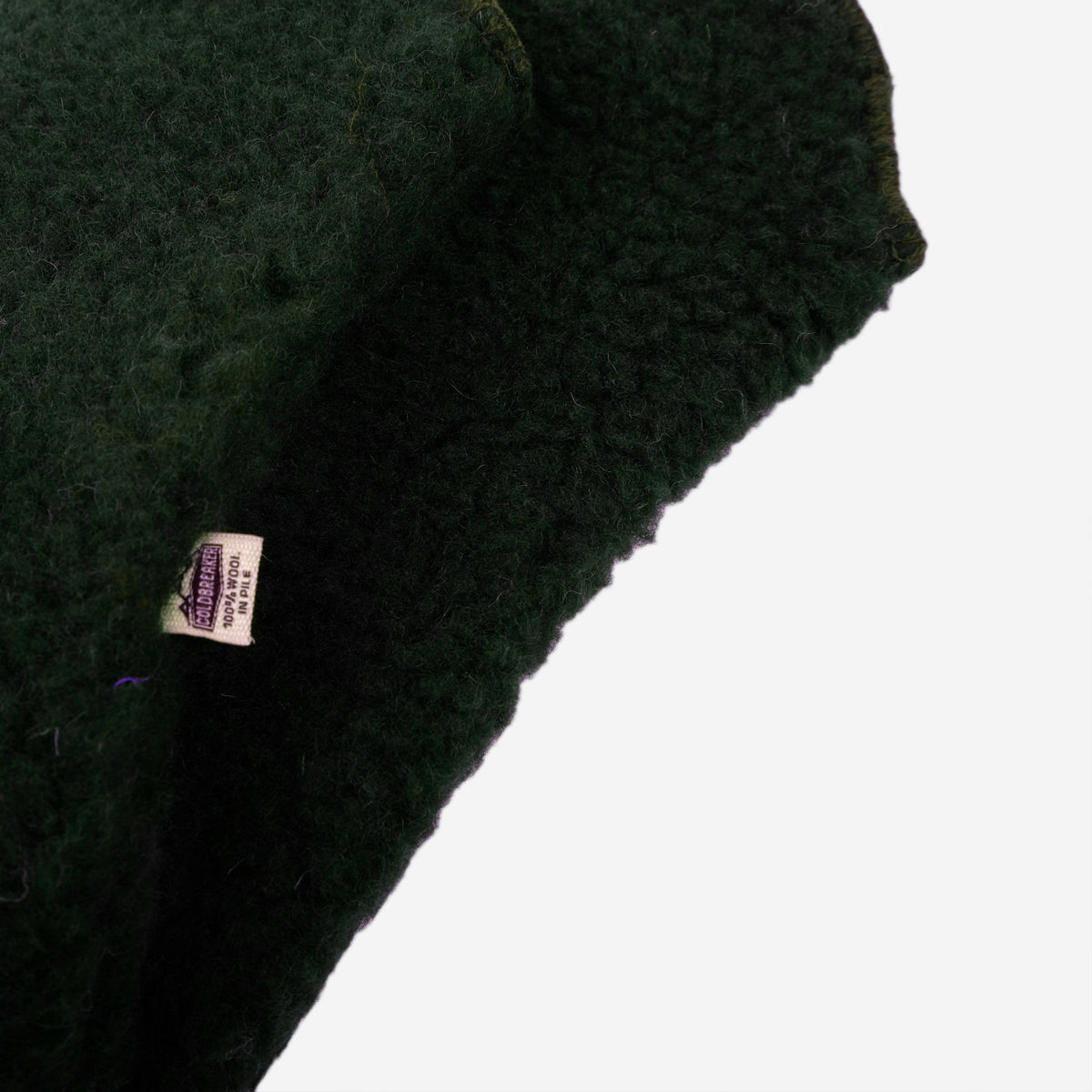 Fingerless Ultralight Wool Gloves - Dark Green