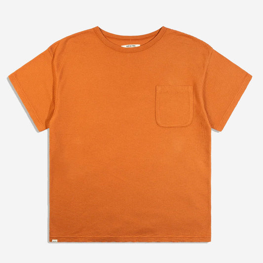 Fly Waffle Jersey T-Shirt - Tangerine