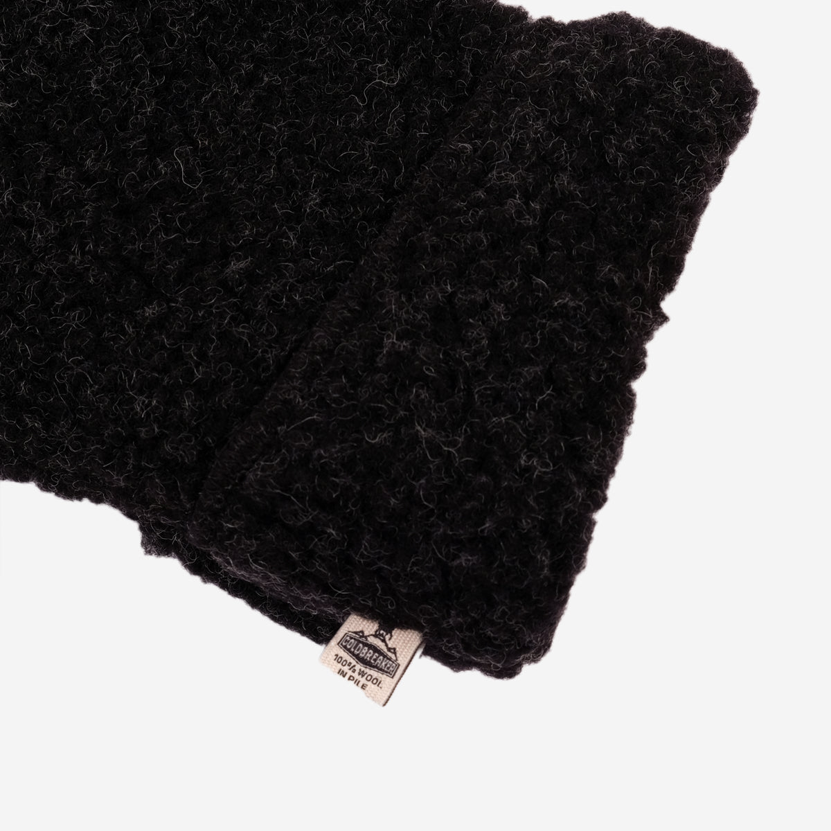 Freeze Wool Mittens - Black