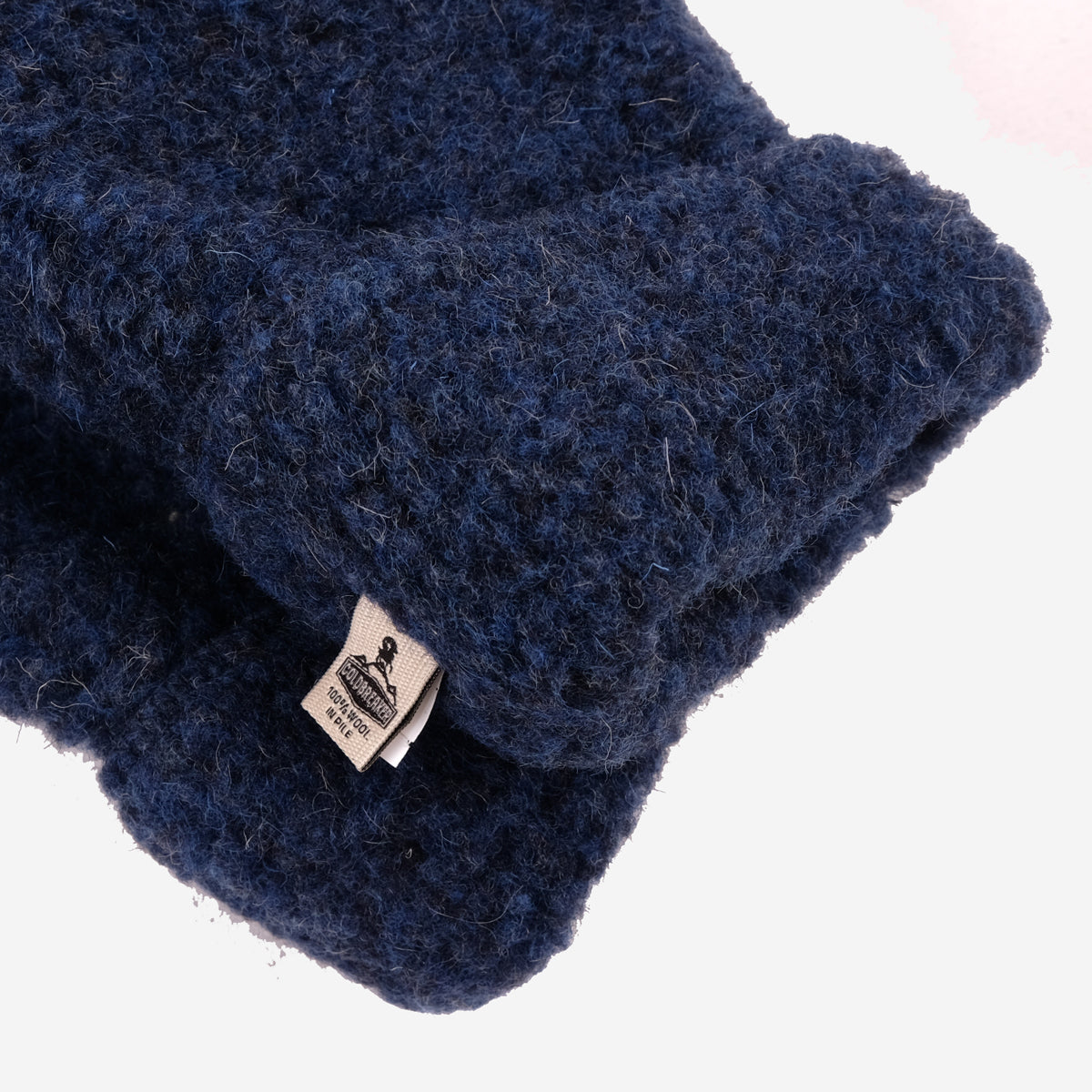 Freeze Wool Mittens - Dark Blue