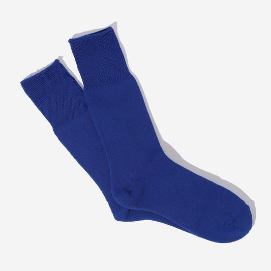 Full Pile Crew Socks - Blue