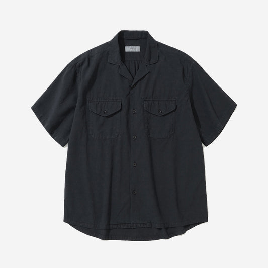 Garment Dyed Vacation S/S Shirt - Black