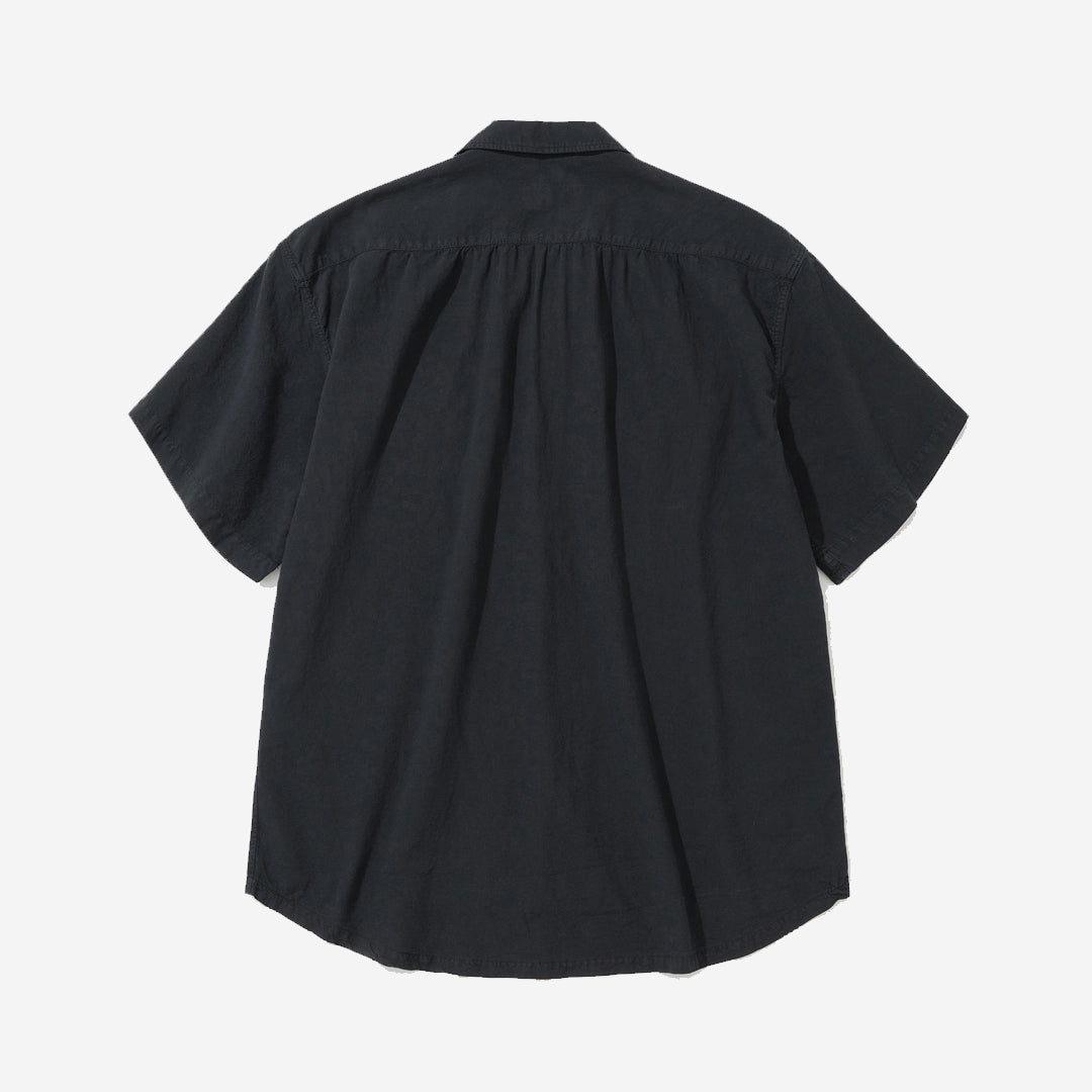 Garment Dyed Vacation S/S Shirt - Black