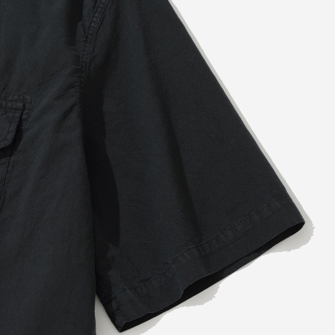 Garment Dyed Vacation S/S Shirt - Black