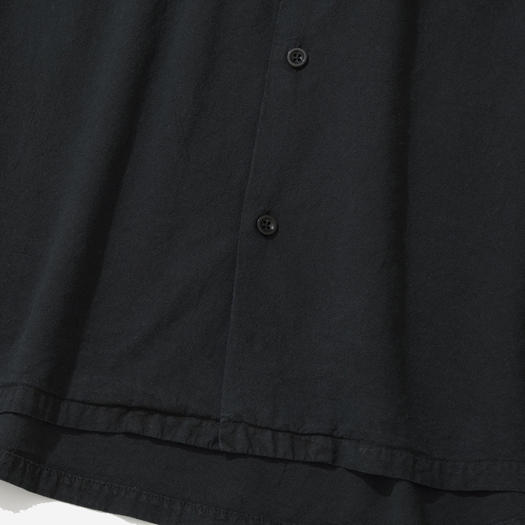 Garment Dyed Vacation S/S Shirt - Black