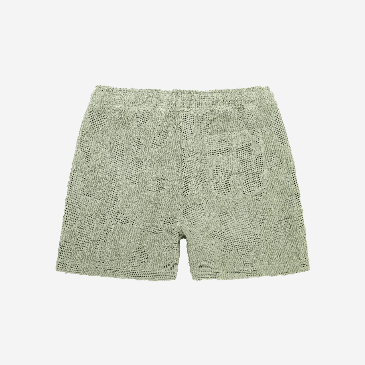 Galbanum Crochet Shorts - Sage