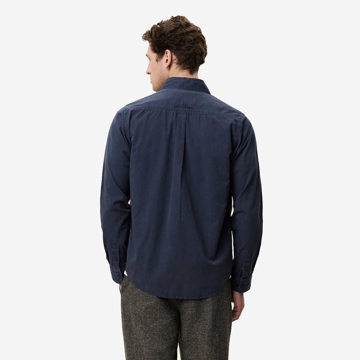 Garment Dyed Shirt - India Ink Blue