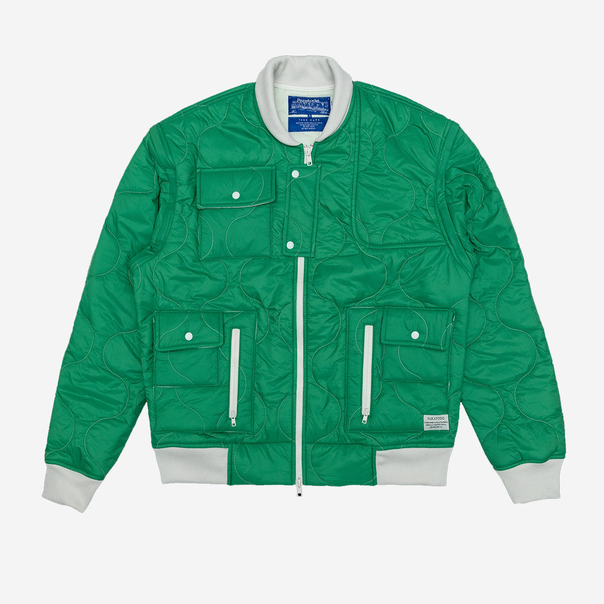 Gemini Convertible Gilet & Jacket - Clover Green