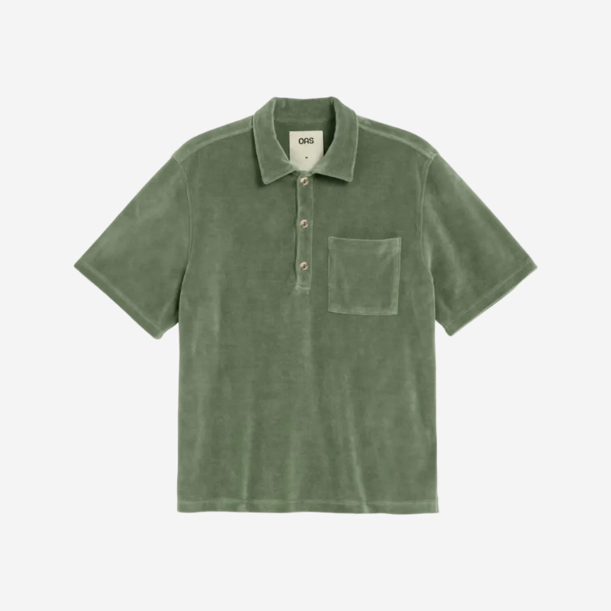 Velour Girona Polo Shirt - Green