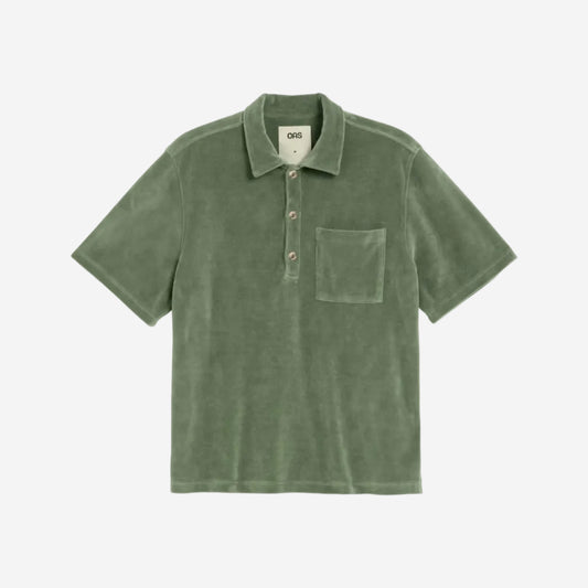 Velour Girona Polo Shirt - Green