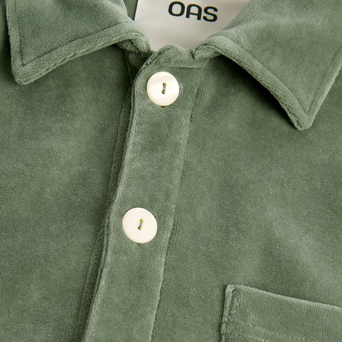 Velour Girona Polo Shirt - Green