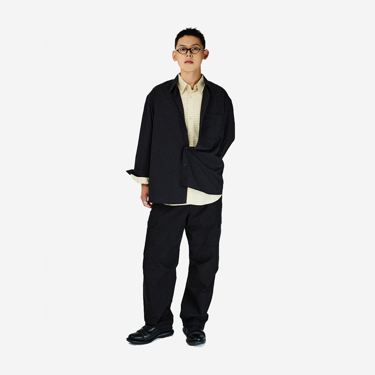 Glasses SOLOTEX Ticket Pocket Shirt - Black