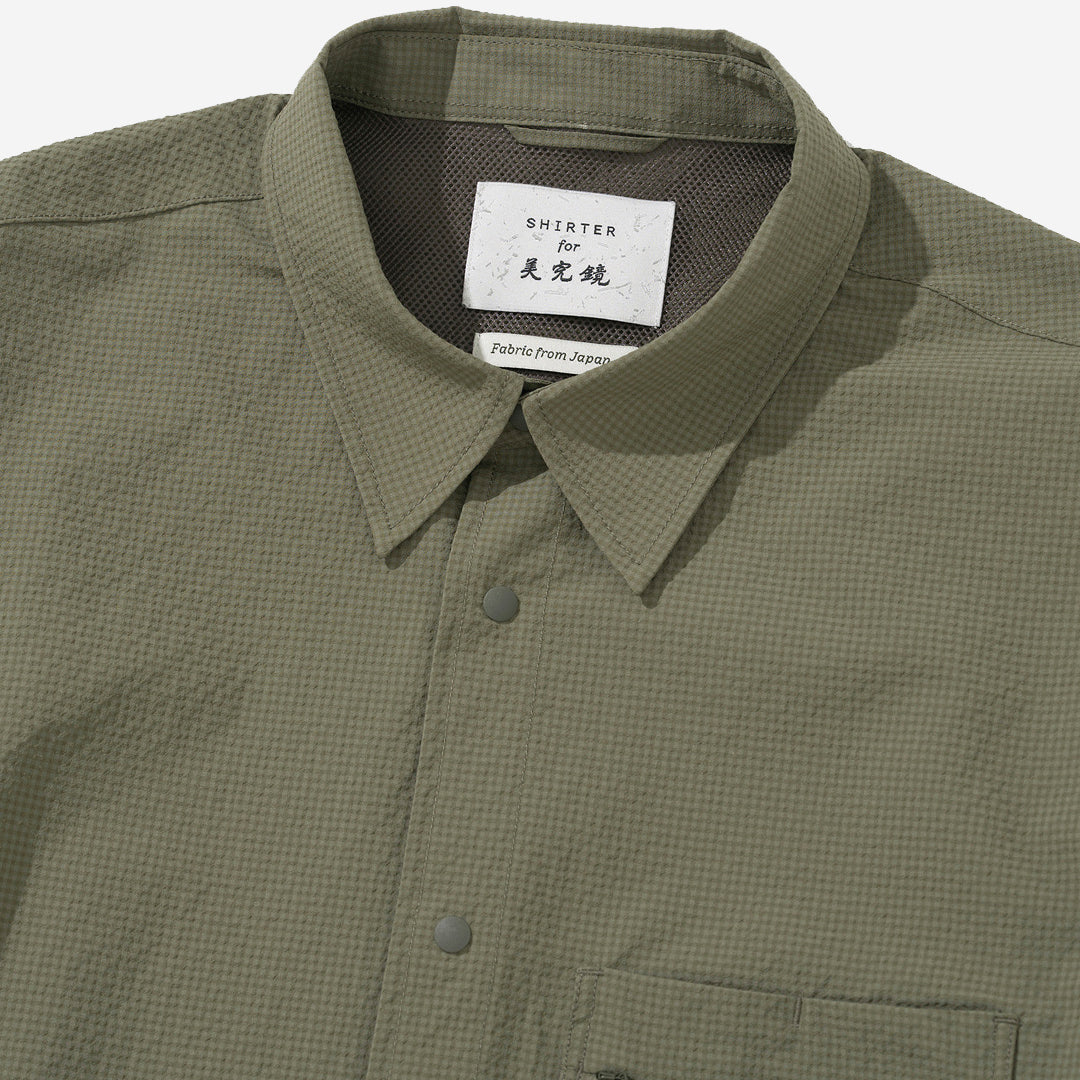 Glasses SOLOTEX Ticket Pocket Shirt - Khaki Olive