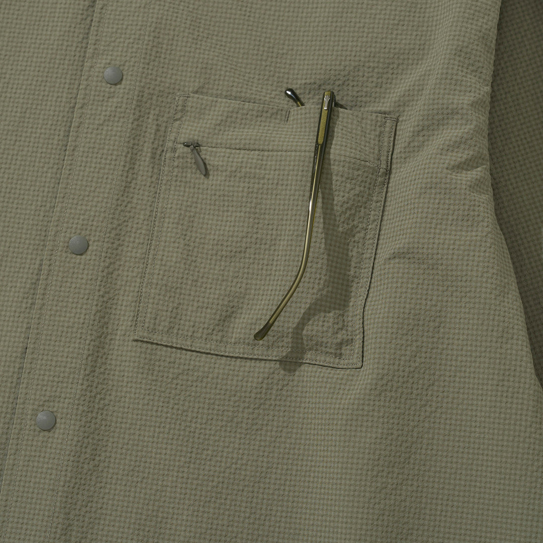 Glasses SOLOTEX Ticket Pocket Shirt - Khaki Olive