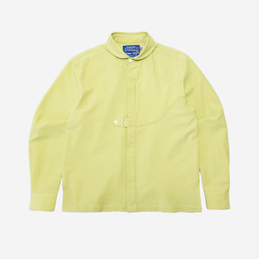 Gonia Ripple Seersucker Shirt - Avocado