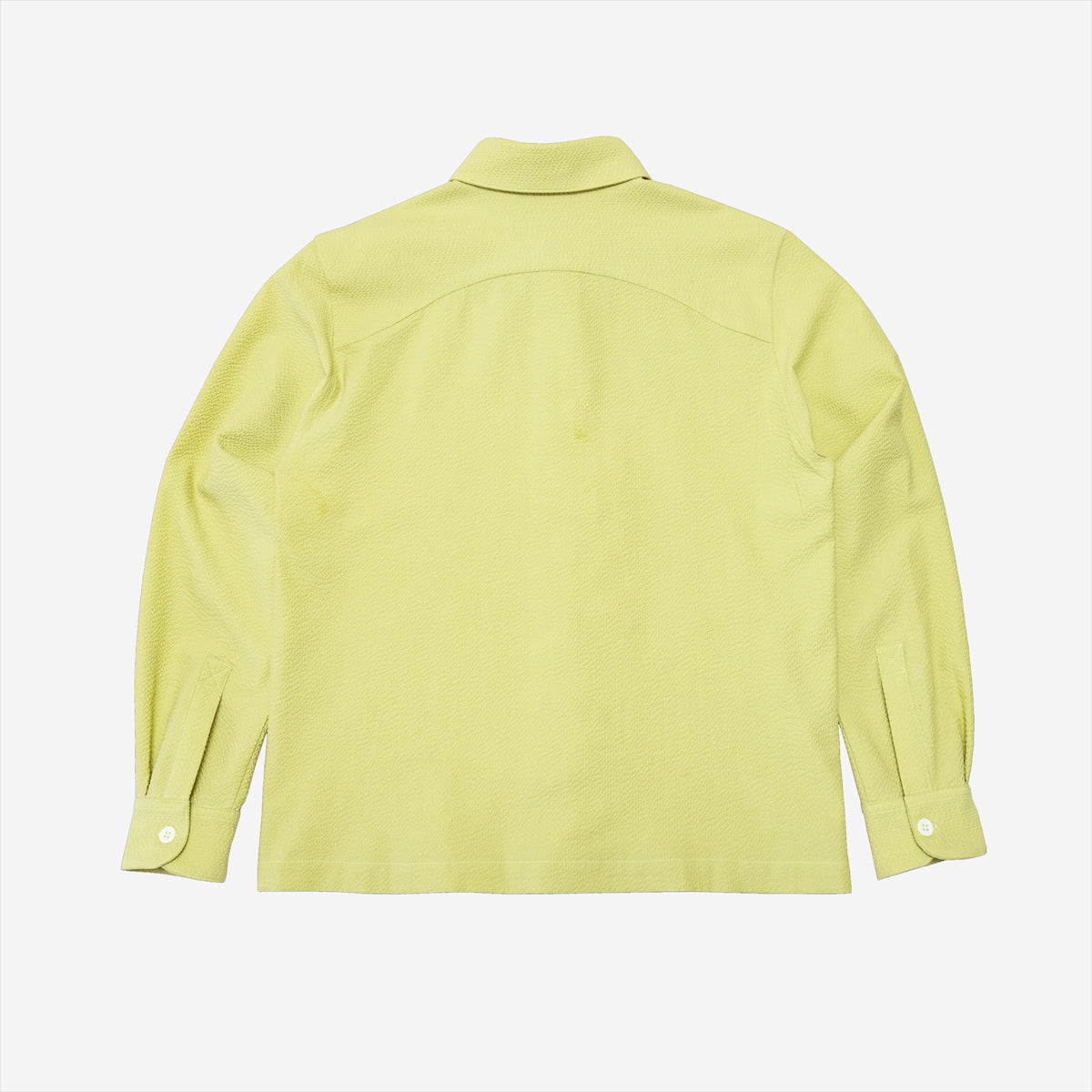 Gonia Ripple Seersucker Shirt - Avocado