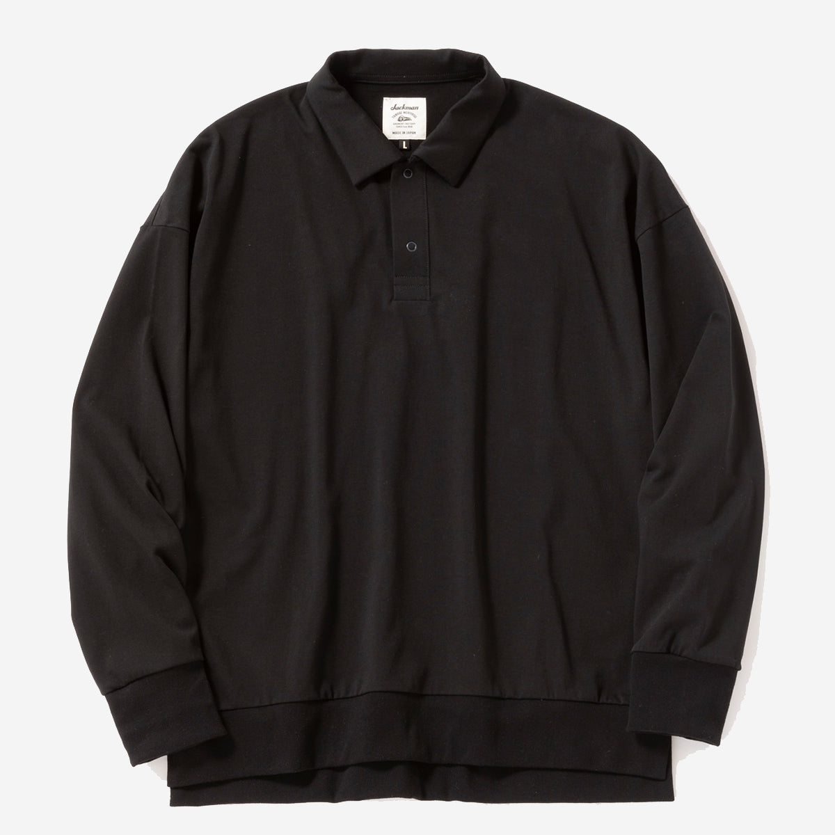 Grace L/S Owners Polo - Black