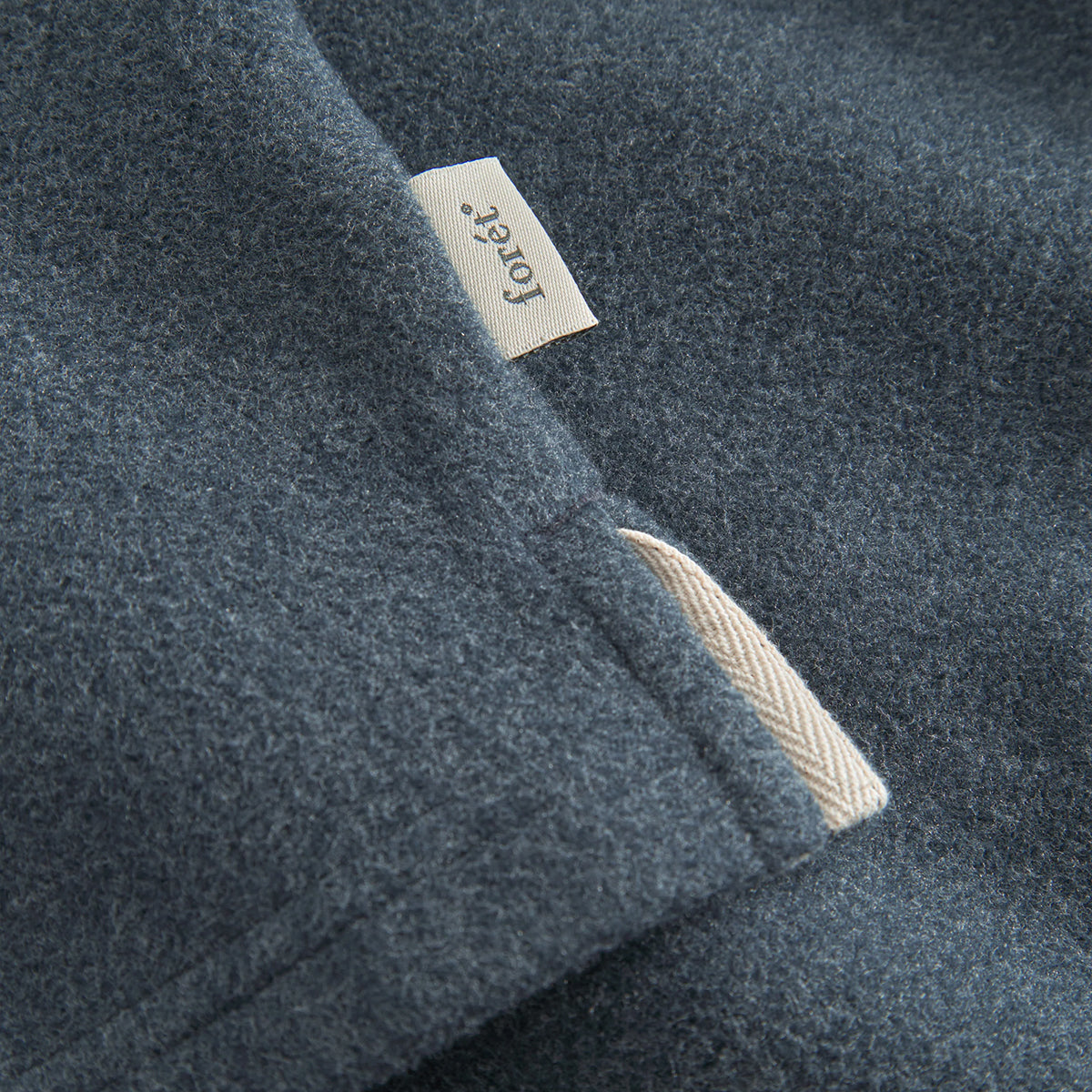 Herb Brushed Polo Sweatshirt - Navy