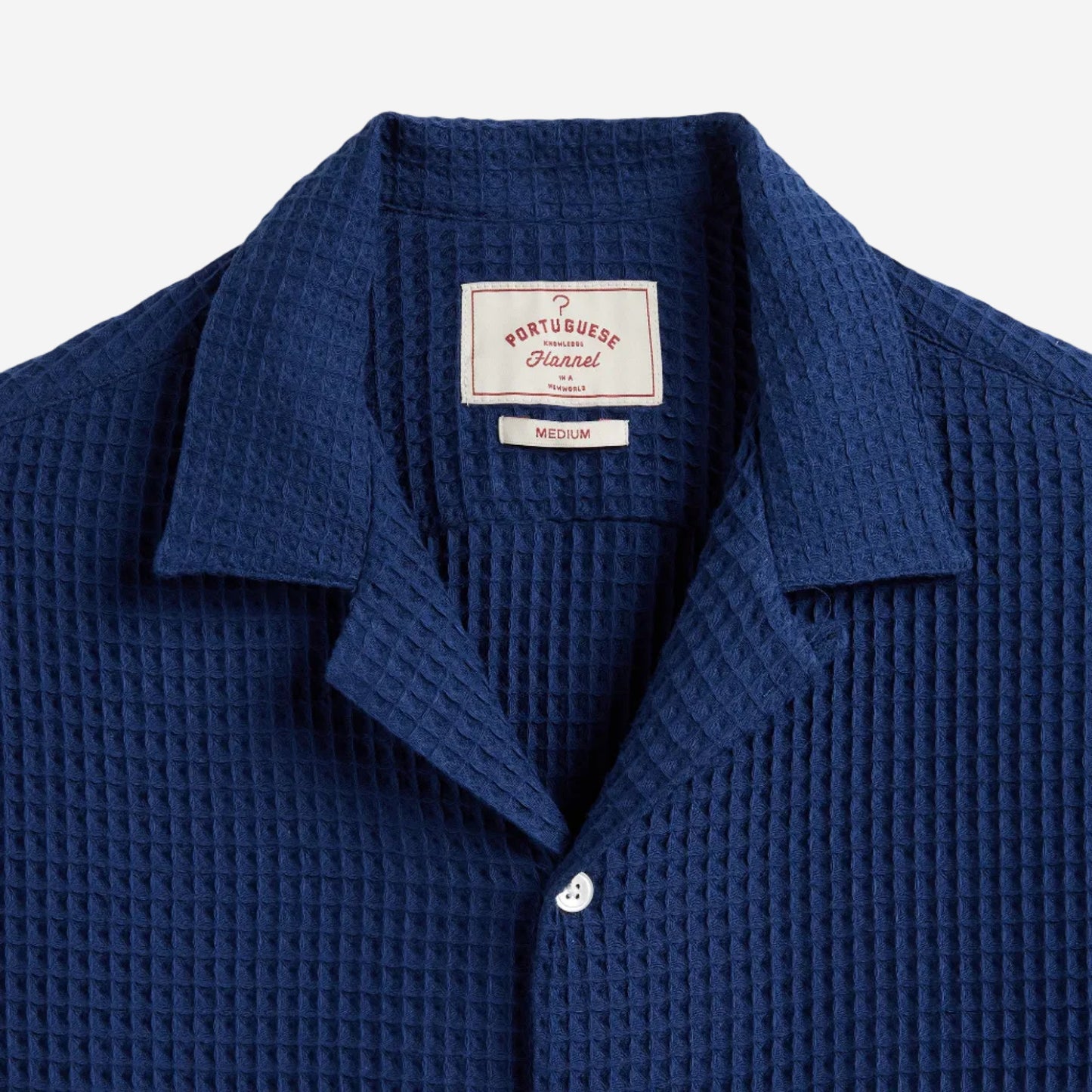 Honeycomb S/S Vacation Shirt - Blue