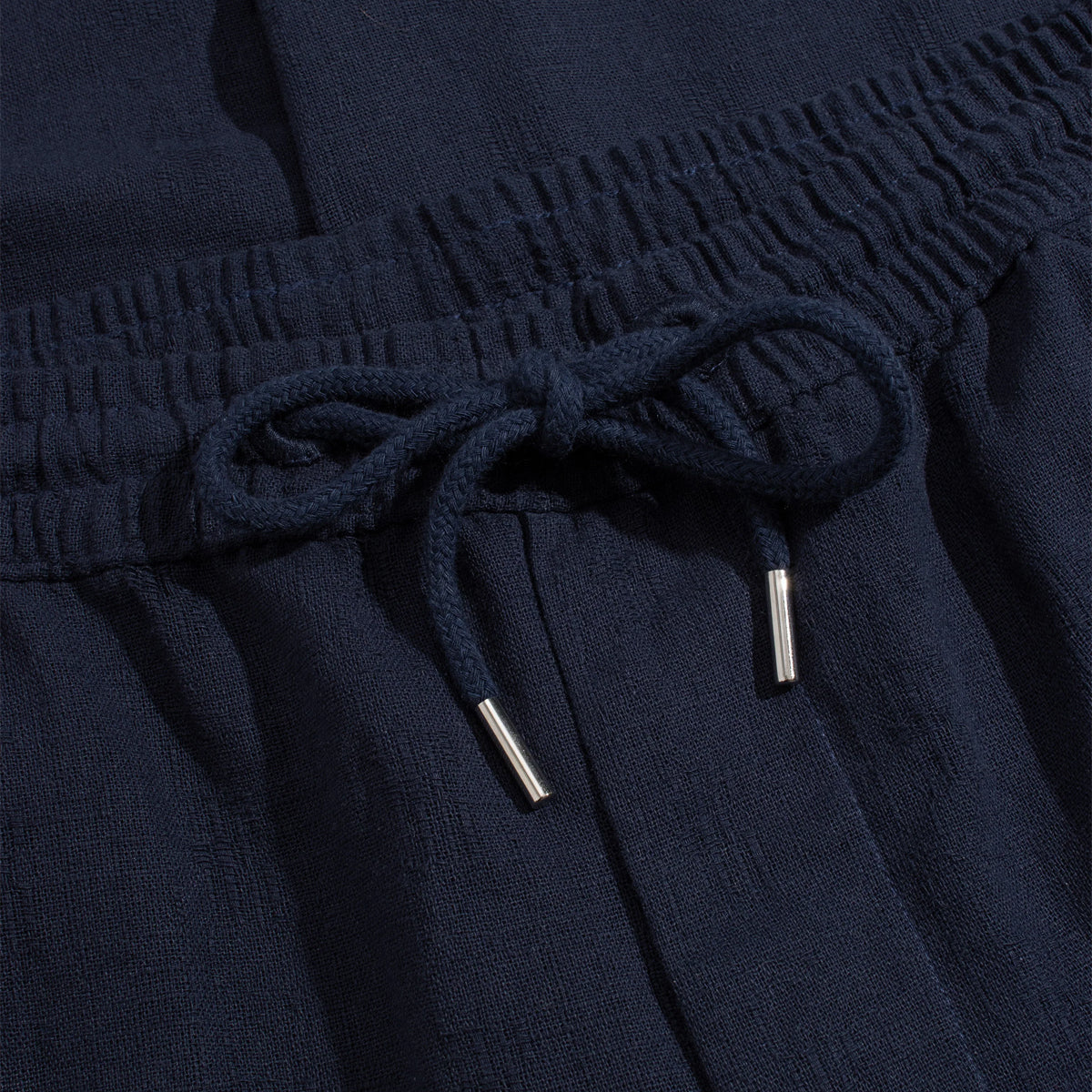 Summerhouse Slub Dobby Easy Shorts - Navy