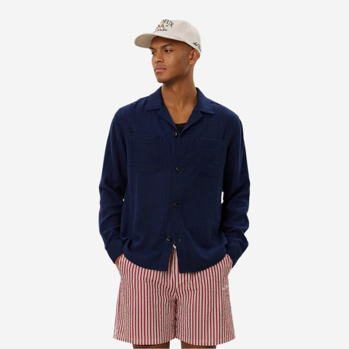 Hamilton V/L Overshirt - Forest Green