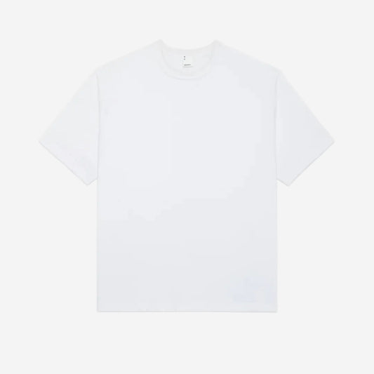 Heavyweight Boxy Plain T-Shirt - White