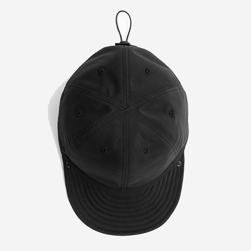 Hiker Sun Flap Cap - Black