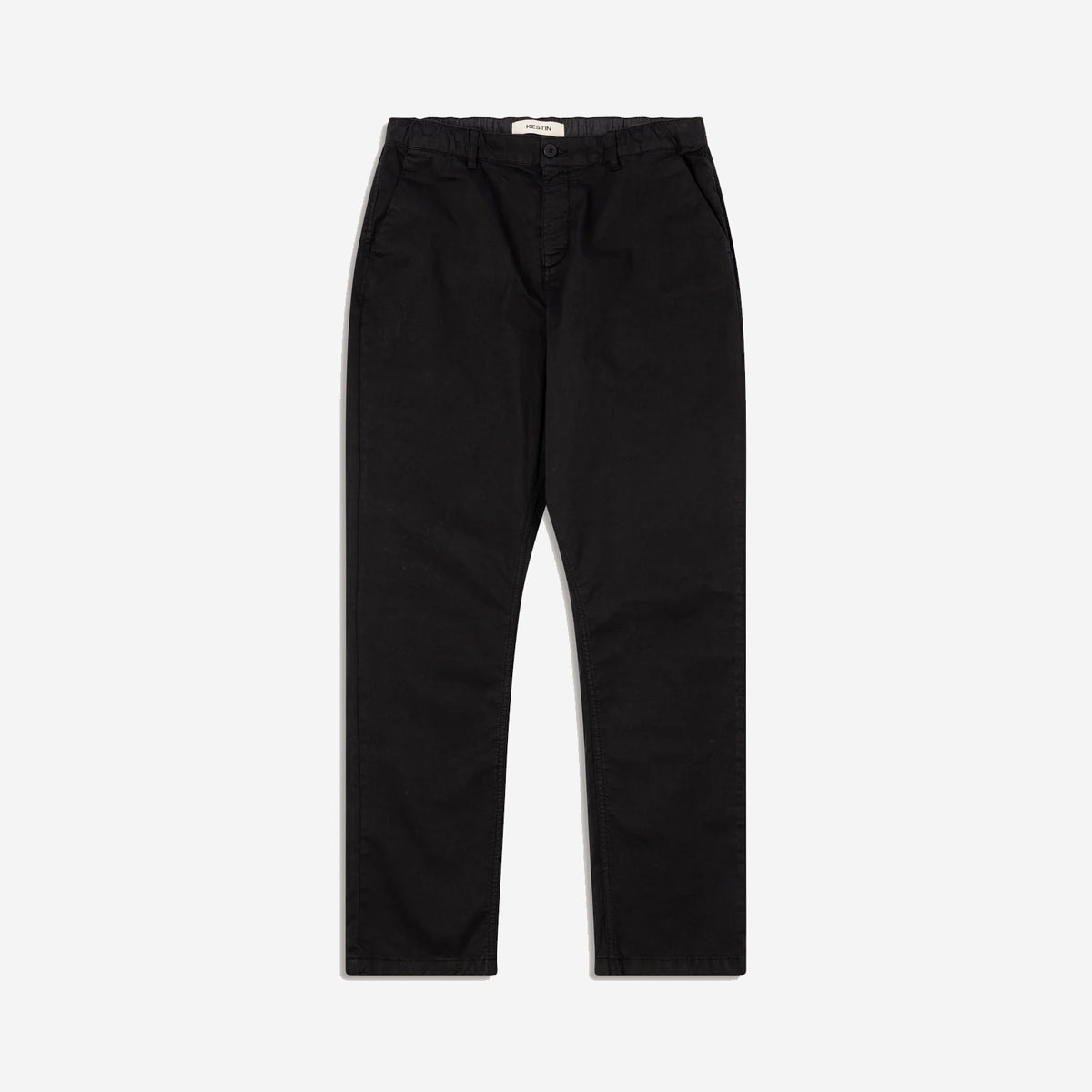 Inverness Cotton Twill Trouser - Black