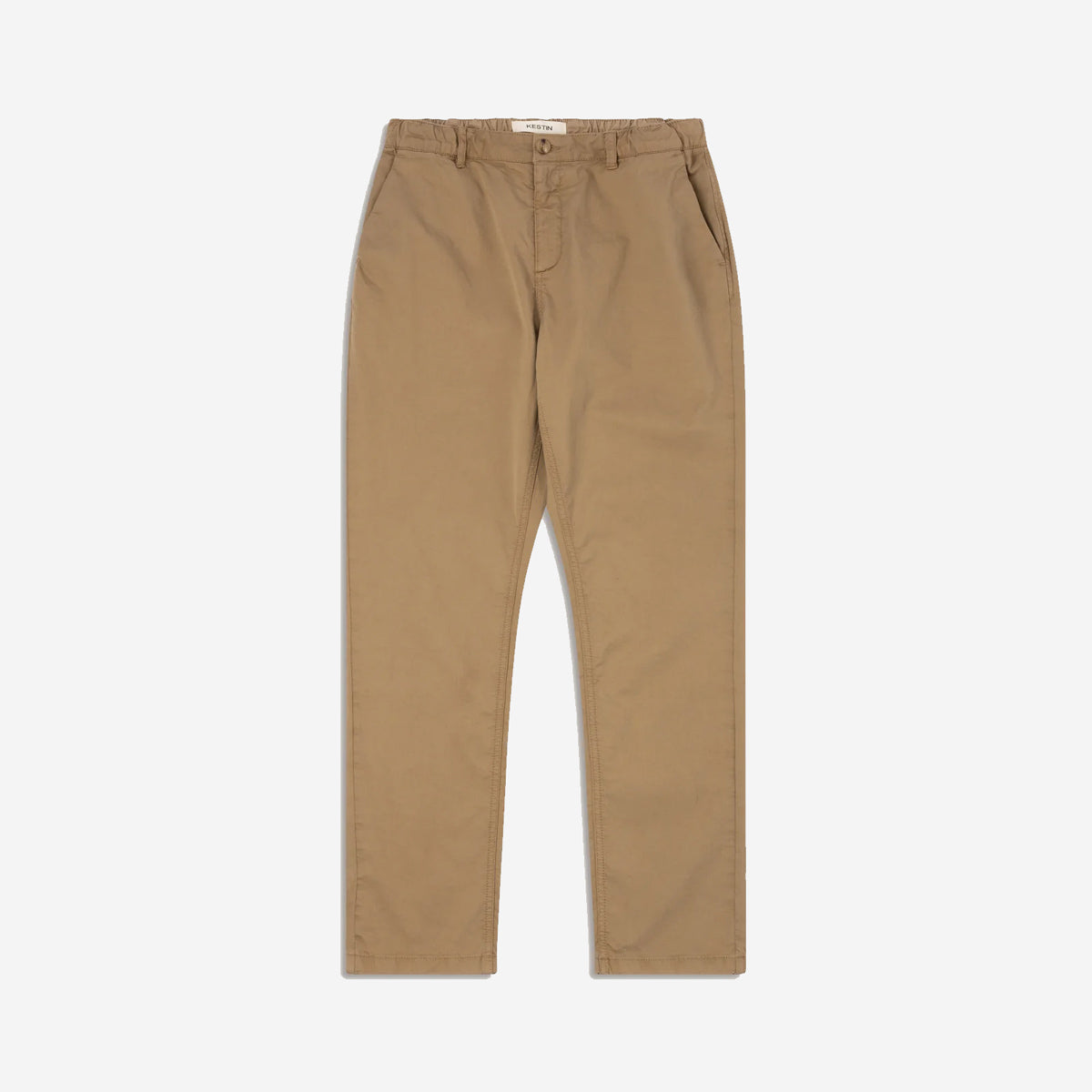 Inverness Cotton Twill Trouser - Ermine Tan