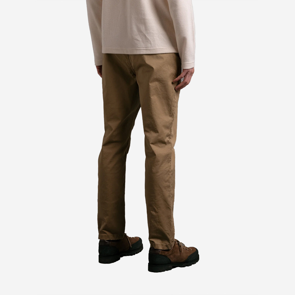 Inverness Cotton Twill Trouser - Ermine Tan