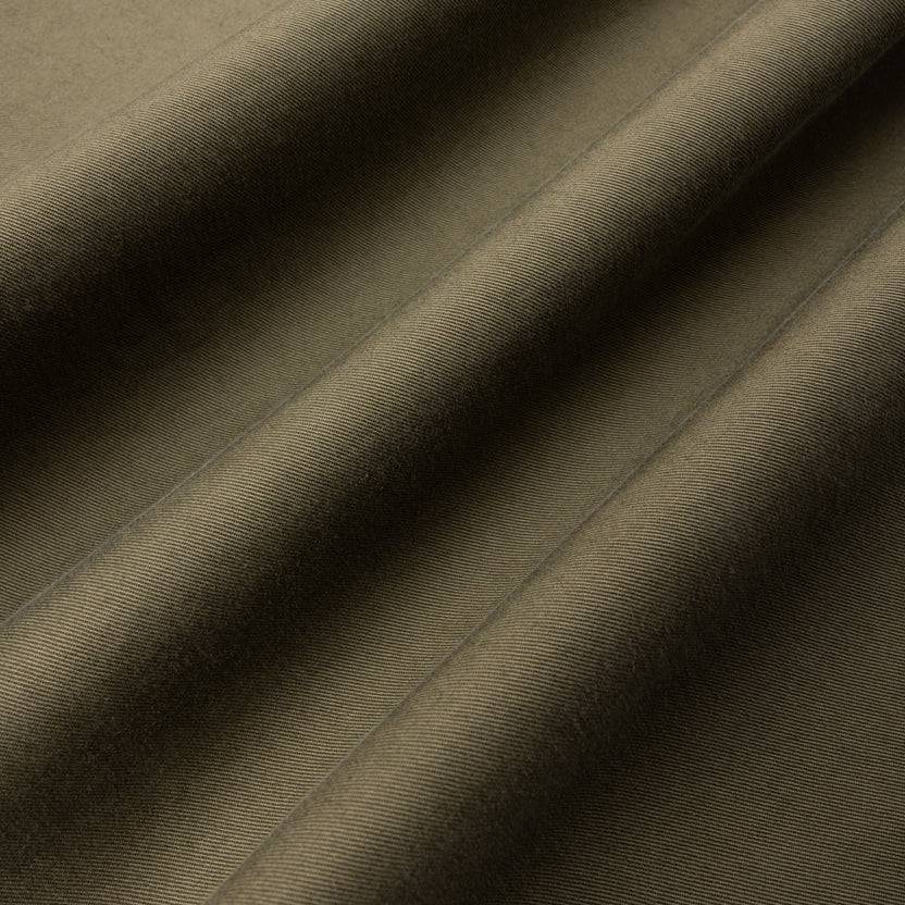 Inverness Stretch Twill Tapered Trouser - Olive