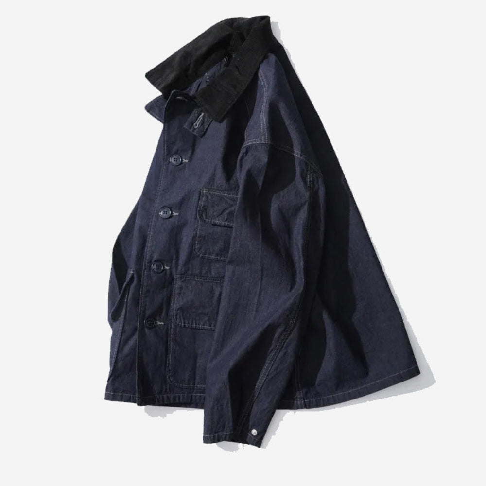 Chambray Hunting Jacket - Indigo