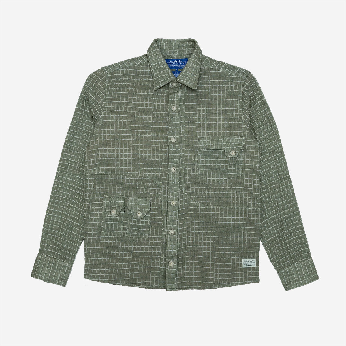 Jardin Pocket Shirt - Moss Double Gauze