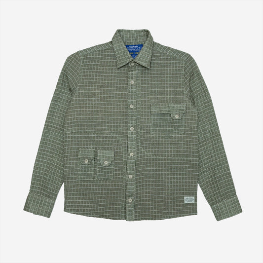 Jardin Pocket Shirt - Moss Double Gauze