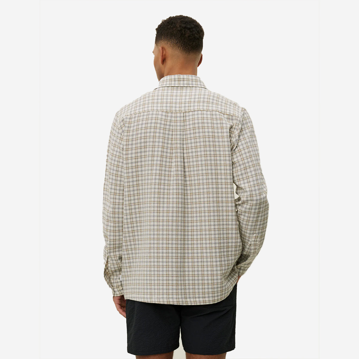 John Mini Check Shirt - Ivory