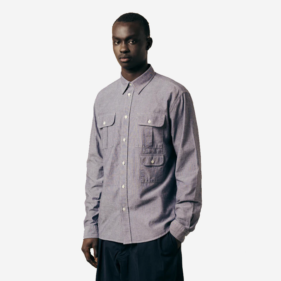 Kinnaird Three-Pocket Shirt - Chambray