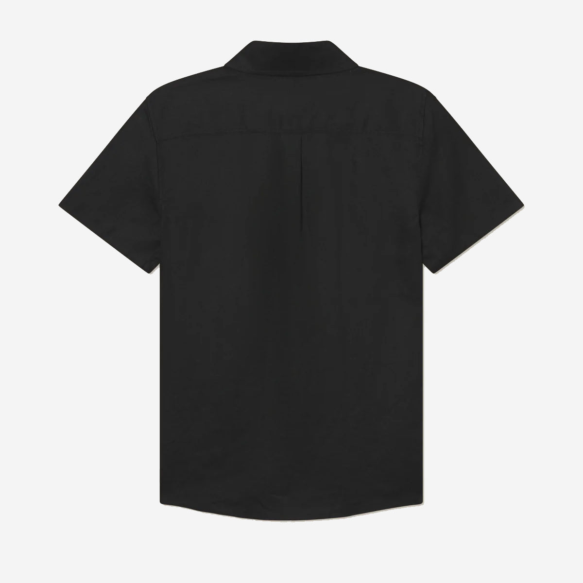 Konrad Linen S/S Shirt - Black