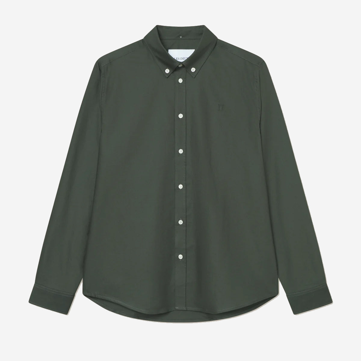 Konrad Oxford Shirt - Duffle Bag Green