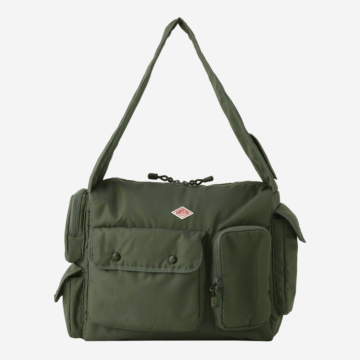 La Defense Taffeta Shoulder Bag - Olive